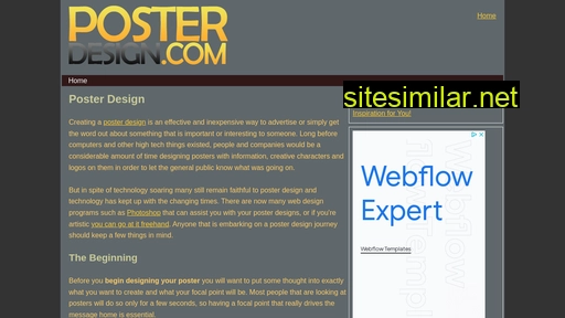 posterdesign.com alternative sites