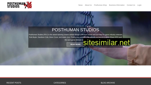 posthumanstudios.com alternative sites