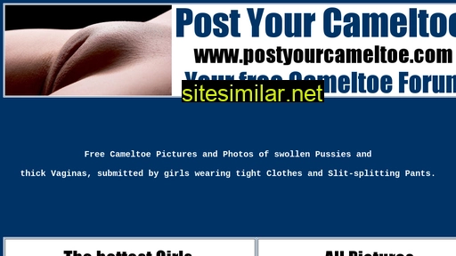 postyourcameltoe.com alternative sites