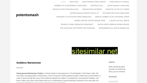 potentsmash.weebly.com alternative sites