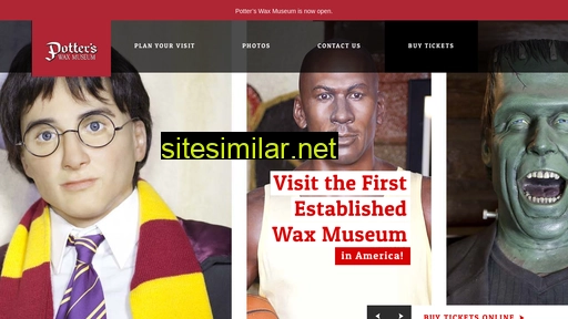 potterswaxmuseum.com alternative sites