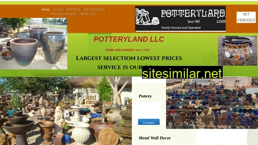 potteryland.com alternative sites
