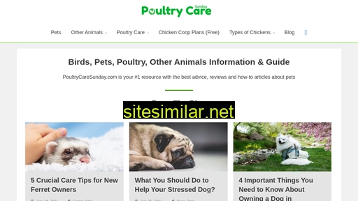 poultrycaresunday.com alternative sites