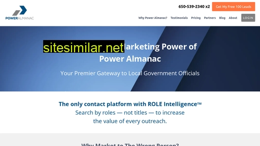 poweralmanac.com alternative sites