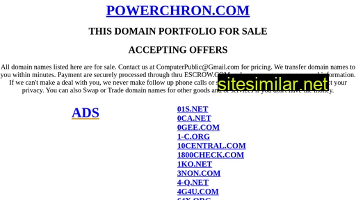Powerchron similar sites