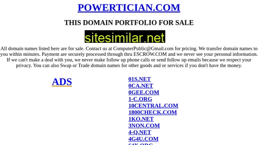 powertician.com alternative sites