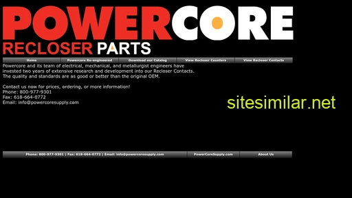 Powercoresupply similar sites