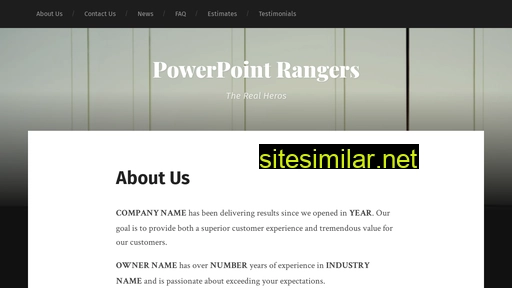 powerpointrangers.com alternative sites