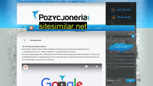 pozycjoneria.com alternative sites