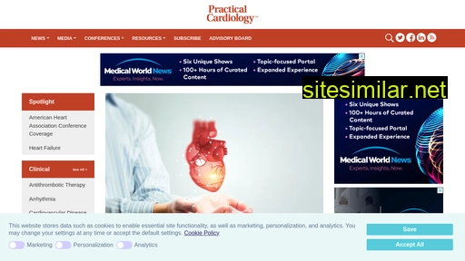 practicalcardiology.com alternative sites