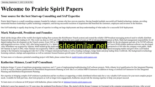 prairie-spirit-papers.com alternative sites
