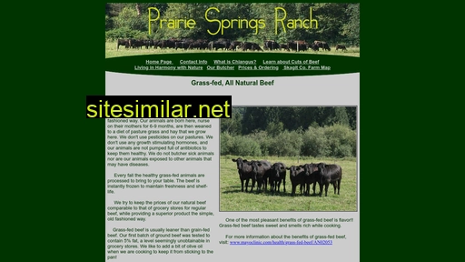 prairiespringsranch.com alternative sites
