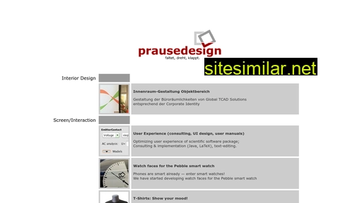 prausedesign.com alternative sites