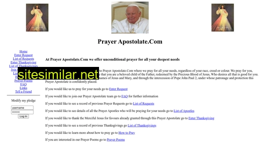 prayerapostolate.com alternative sites