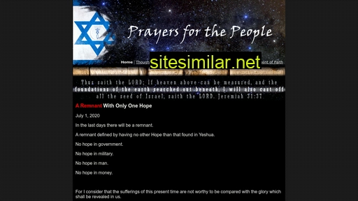 prayersforthepeople.com alternative sites