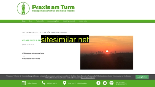 praxis-am-turm.com alternative sites