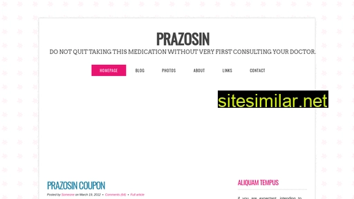 prazosine.com alternative sites