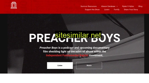 preacherboysdoc.com alternative sites