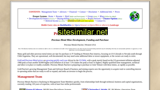 preciousmetalspanam.com alternative sites