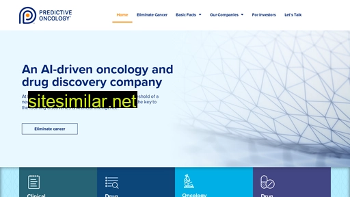 predictive-oncology.com alternative sites