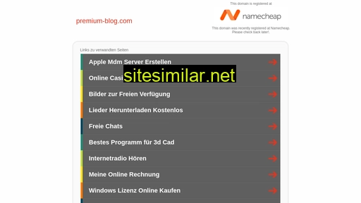 Premium-blog similar sites