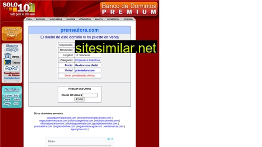 prensadora.com alternative sites