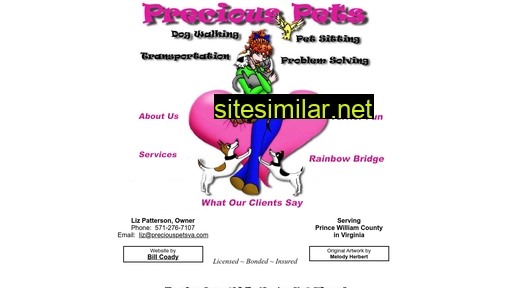preciouspetsva.com alternative sites