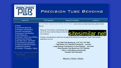 precision-tube-bending.com alternative sites