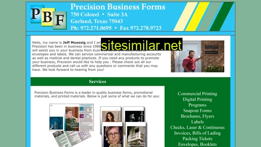 precisionforms.com alternative sites