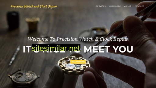 precisionwatchclockrepair.com alternative sites