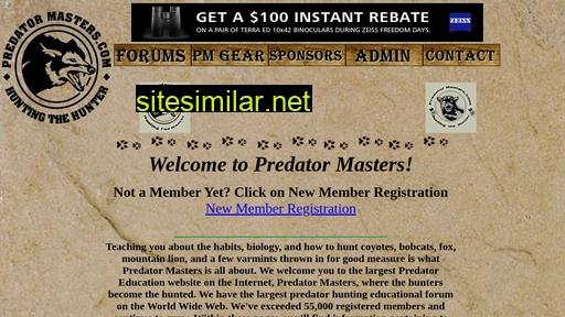 predatormastersforums.com alternative sites