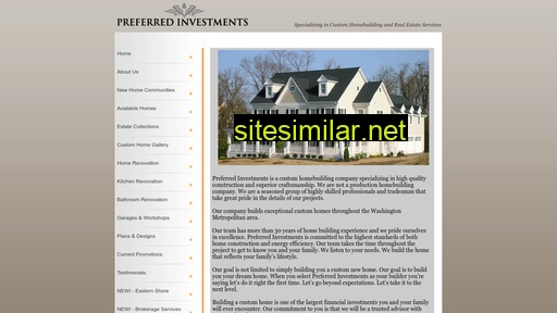 Preferredinvestments similar sites