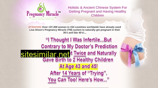 pregnancymiracle.com alternative sites
