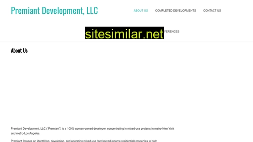 premiantdevelopment.com alternative sites