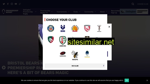 premiershiprugby.com alternative sites