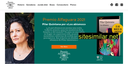 premioalfaguara.com alternative sites
