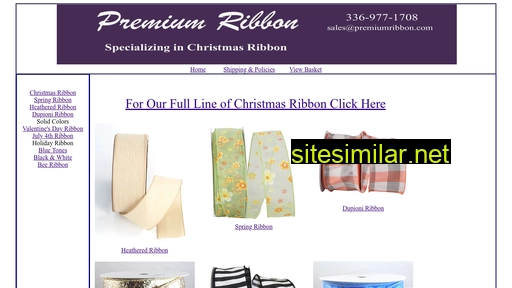premiumribbon.com alternative sites