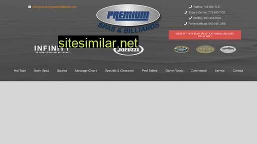premiumspasandbilliards.com alternative sites