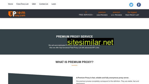 premproxy.com alternative sites