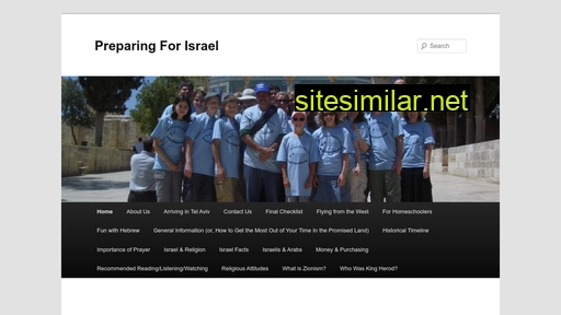 preparingforisrael.com alternative sites