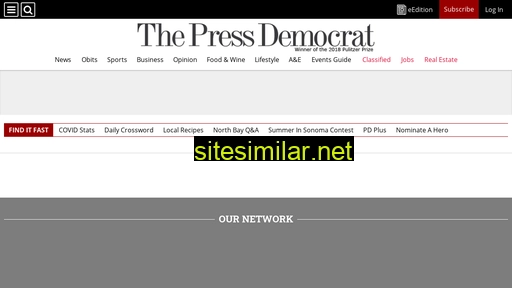 pressdemocrat.com alternative sites