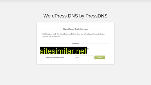 pressdns.com alternative sites