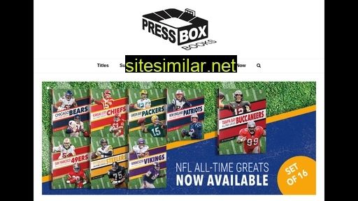 pressboxbooks.com alternative sites