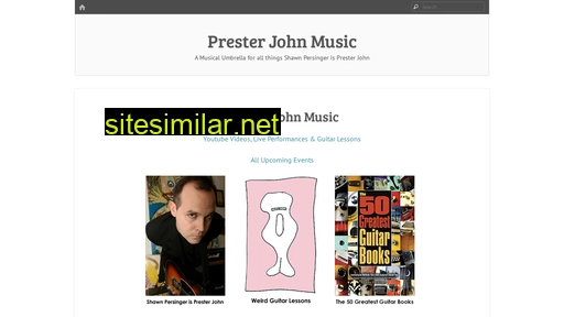 presterjohnmusic.com alternative sites