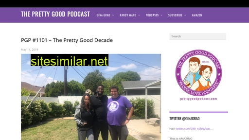 prettygoodpodcast.com alternative sites