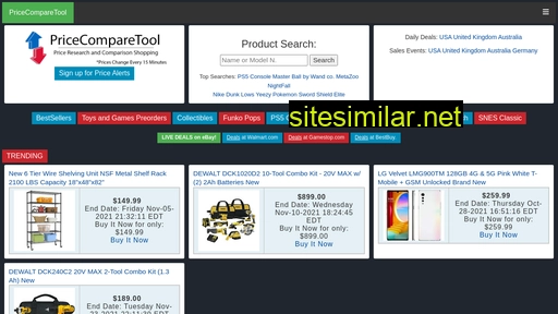 pricecomparetool.com alternative sites