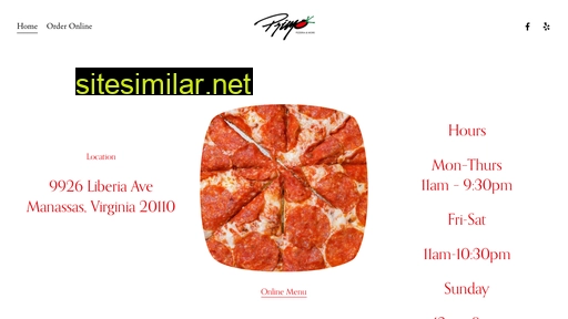 primo-pizzeria.com alternative sites