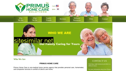 primushomecare.com alternative sites