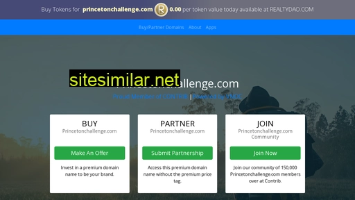 princetonchallenge.com alternative sites