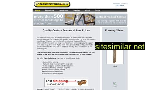 pricebusterframes.com alternative sites